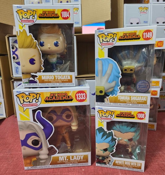Set 4 Funko Pop My Hero Academia – Prezzo Speciale
