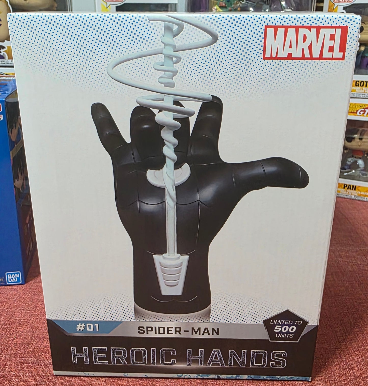 Toy Sapiens – Marvel Heroic Hand Spider-Man (Versione Nera – Limitata a 500 unità)