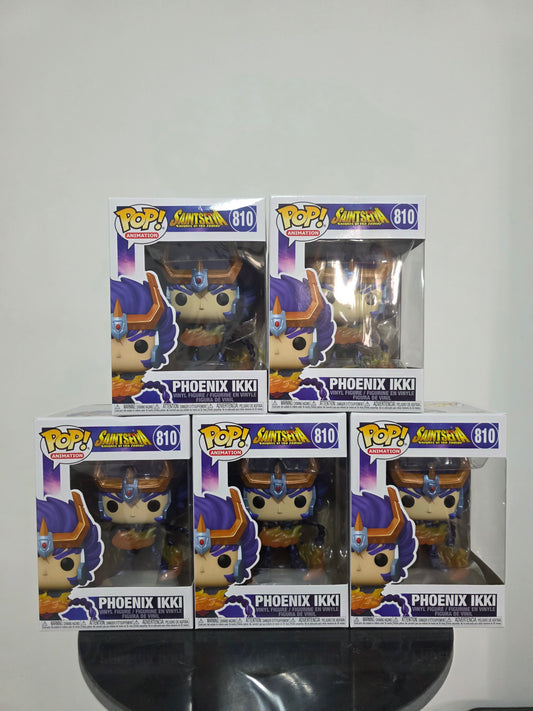 Ikki Phoenix 810 - Saint Seiya Funko Pop 4"