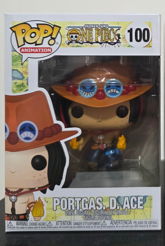Portgas D. Ace 100 Onepiece Funko Pop 4"