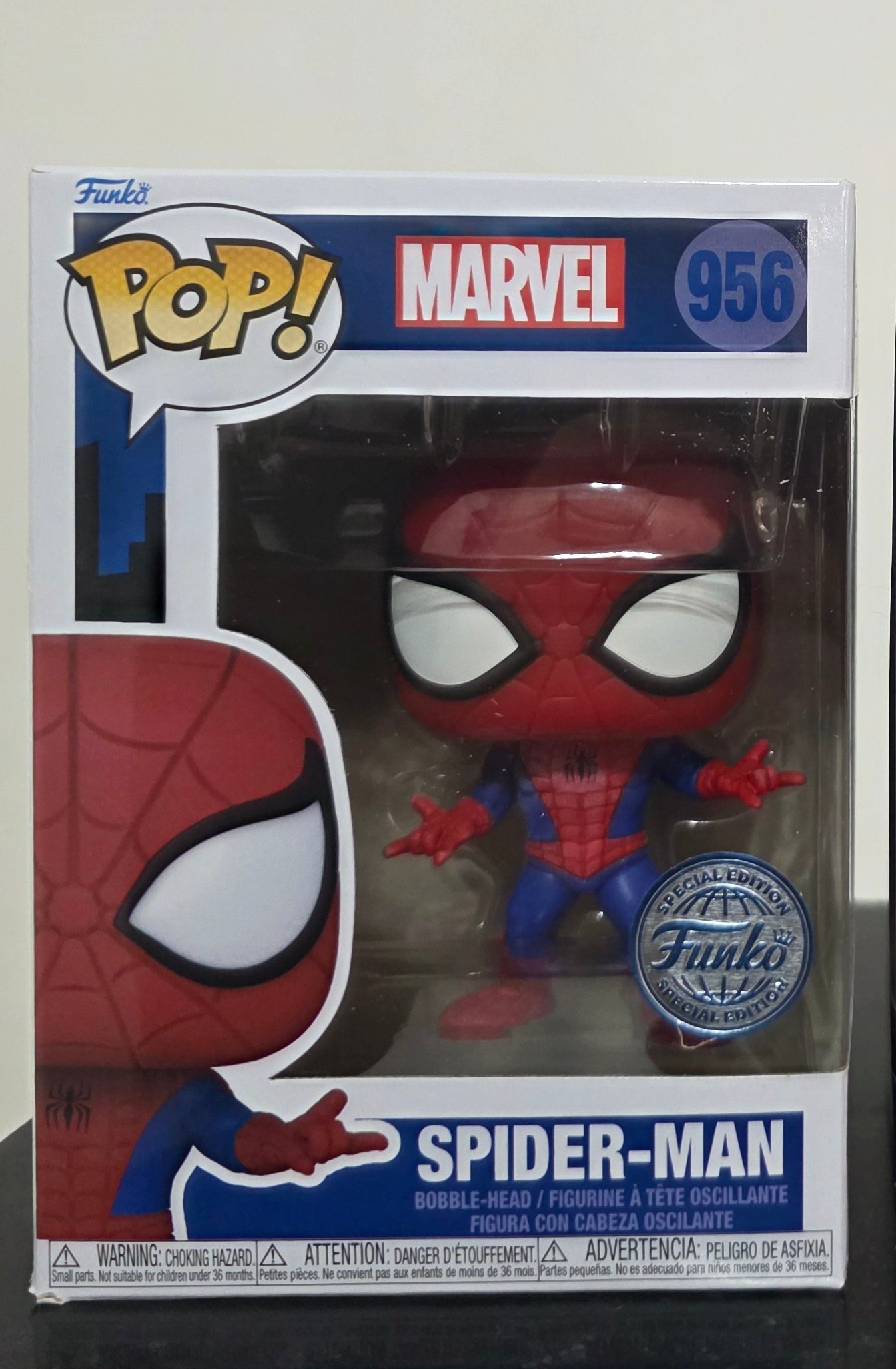 Spider-Man 956 Marvel Funko Pop 4"