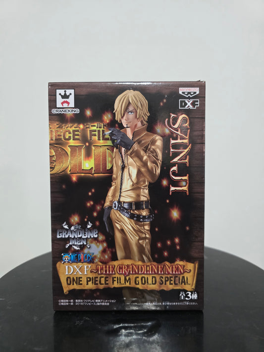 Sanji DXF Grandline Men OnePiece Gold Special Film - Banpresto