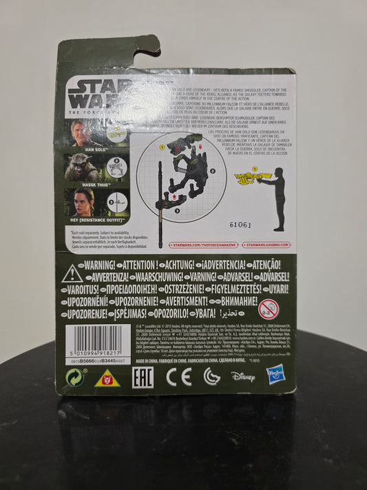 Han Solo Star Wars Il Risveglio della Forza Hasbro Figure (Scatola Danneggiata)