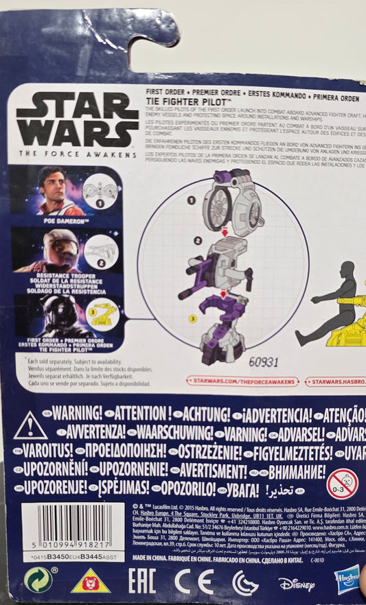 Tie Fighter Pilot Star Wars Il Risveglio della Forza Hasbro Figure (Scatola Danneggiata)