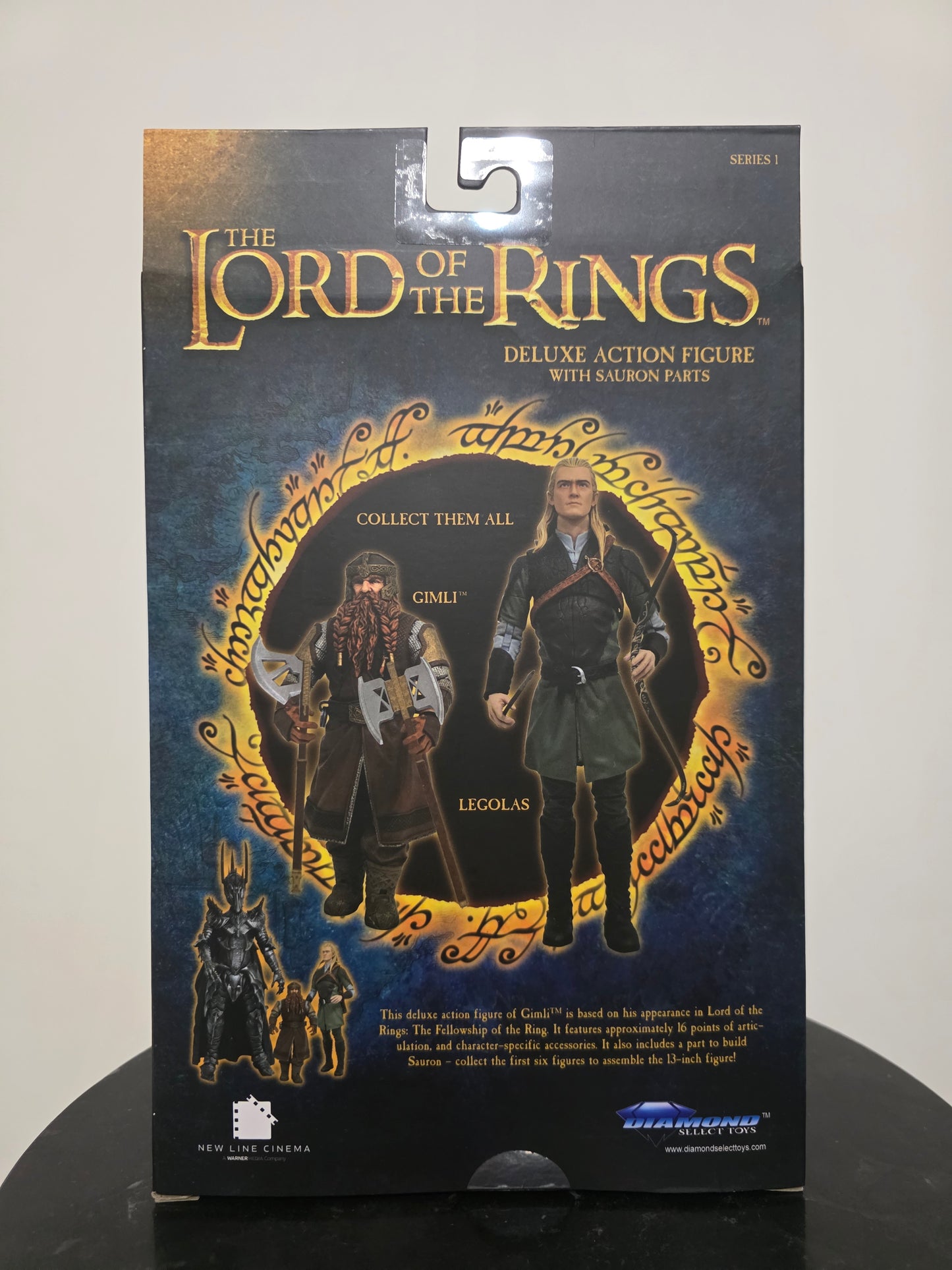 Gimli Il Signore degli Anelli Action Figure - Diamond Select