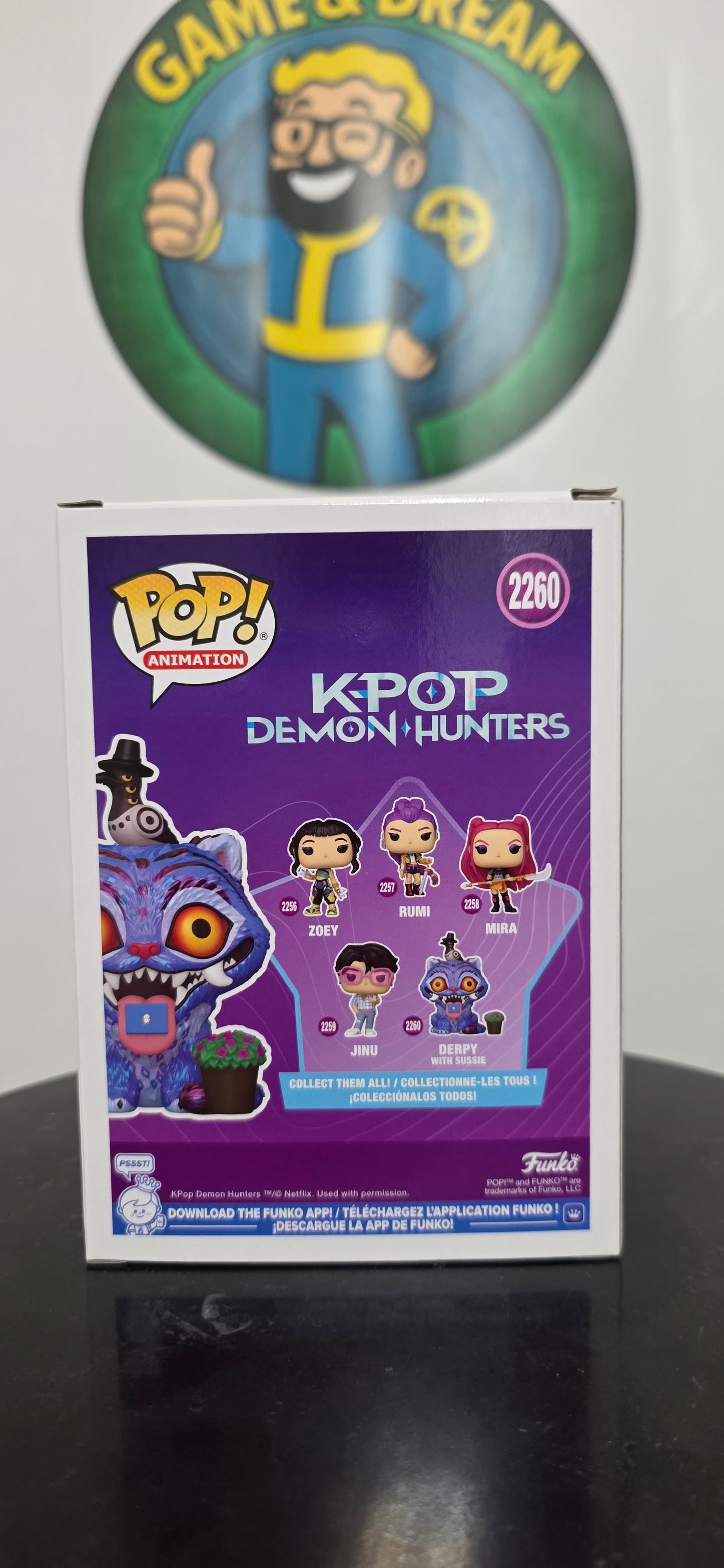 Funko Pop Kpop Demon Hunters Derpy with Sussie Glow