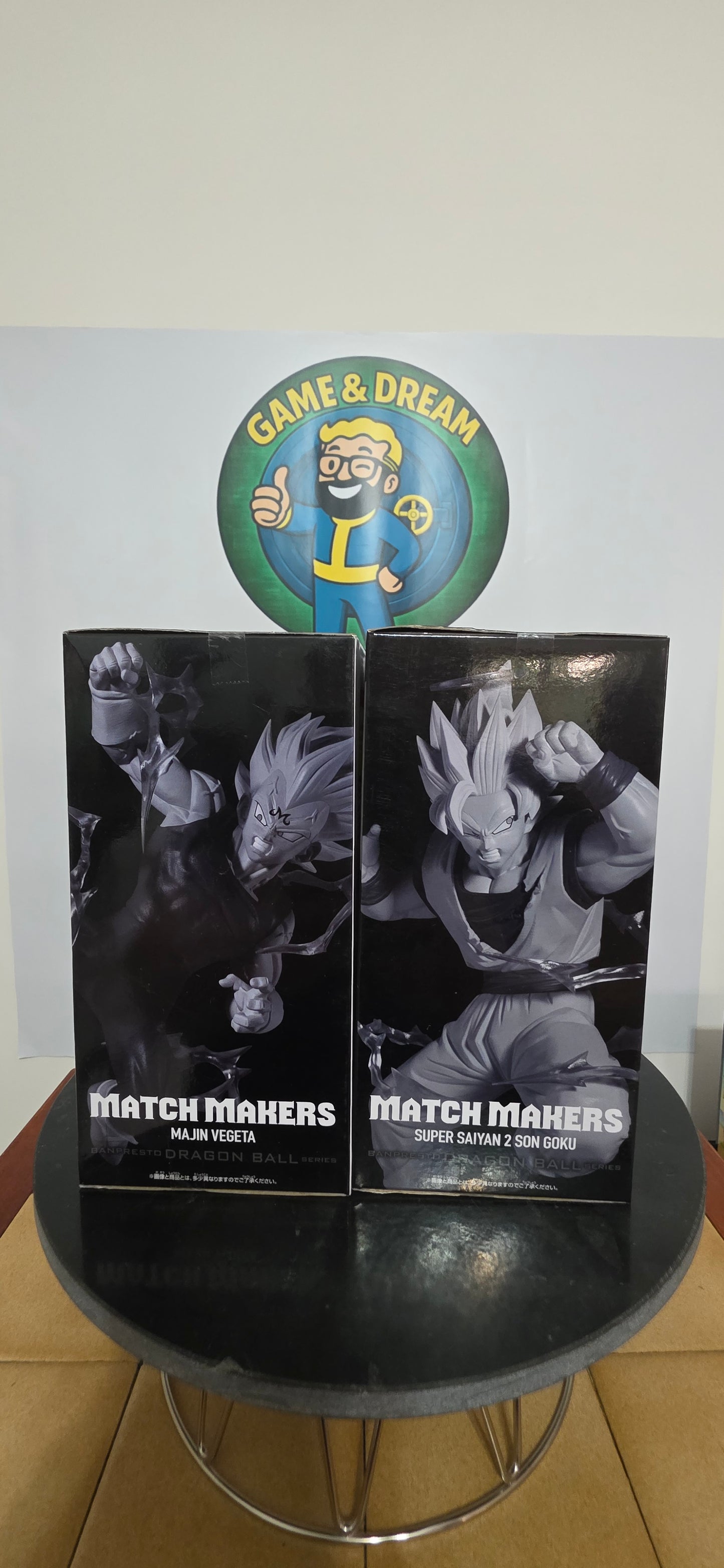 Goku Vs Majin Vegeta Match Makers Set - Dragon Ball Banpresto