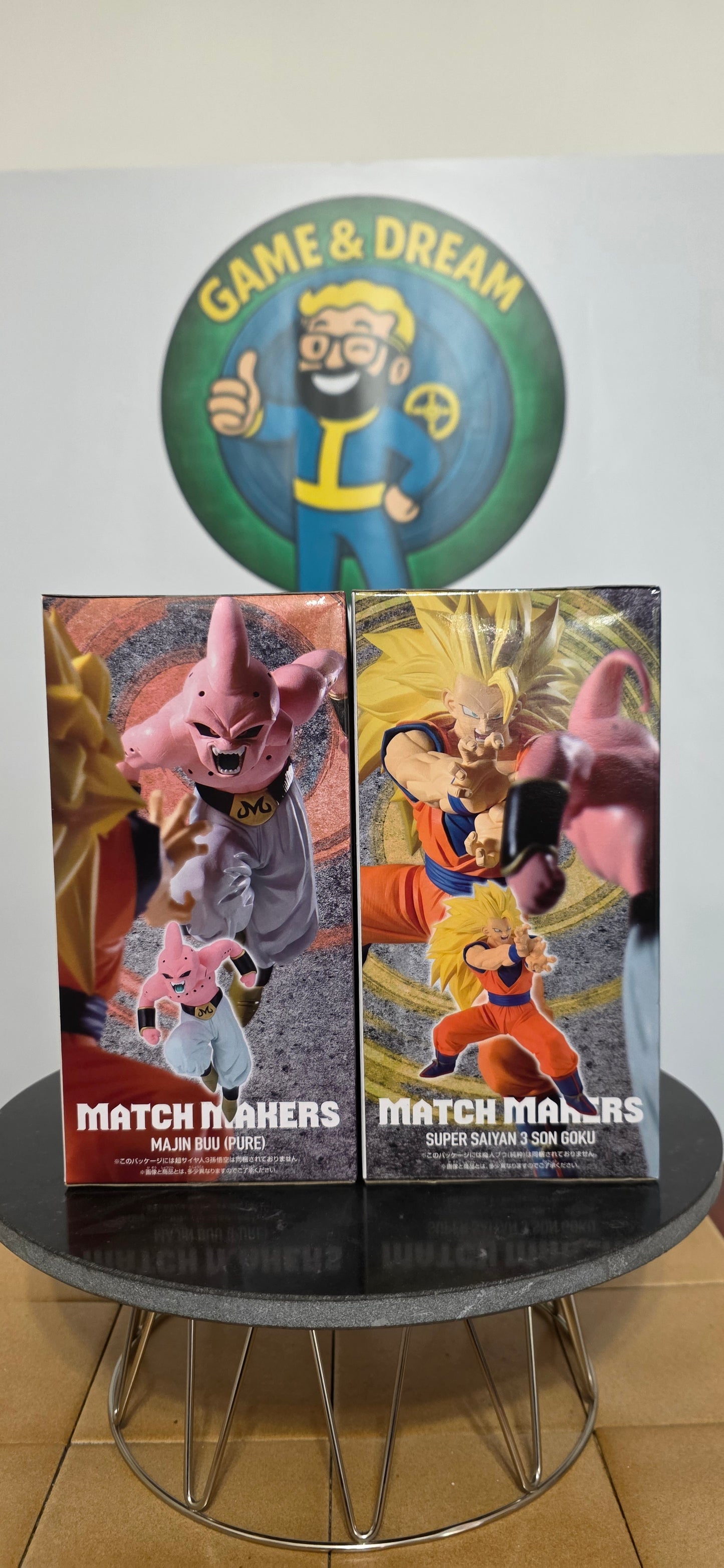 Goku Super Saiyan 3 Vs Kid Buu Match Makers Set - Dragon Ball Banpresto