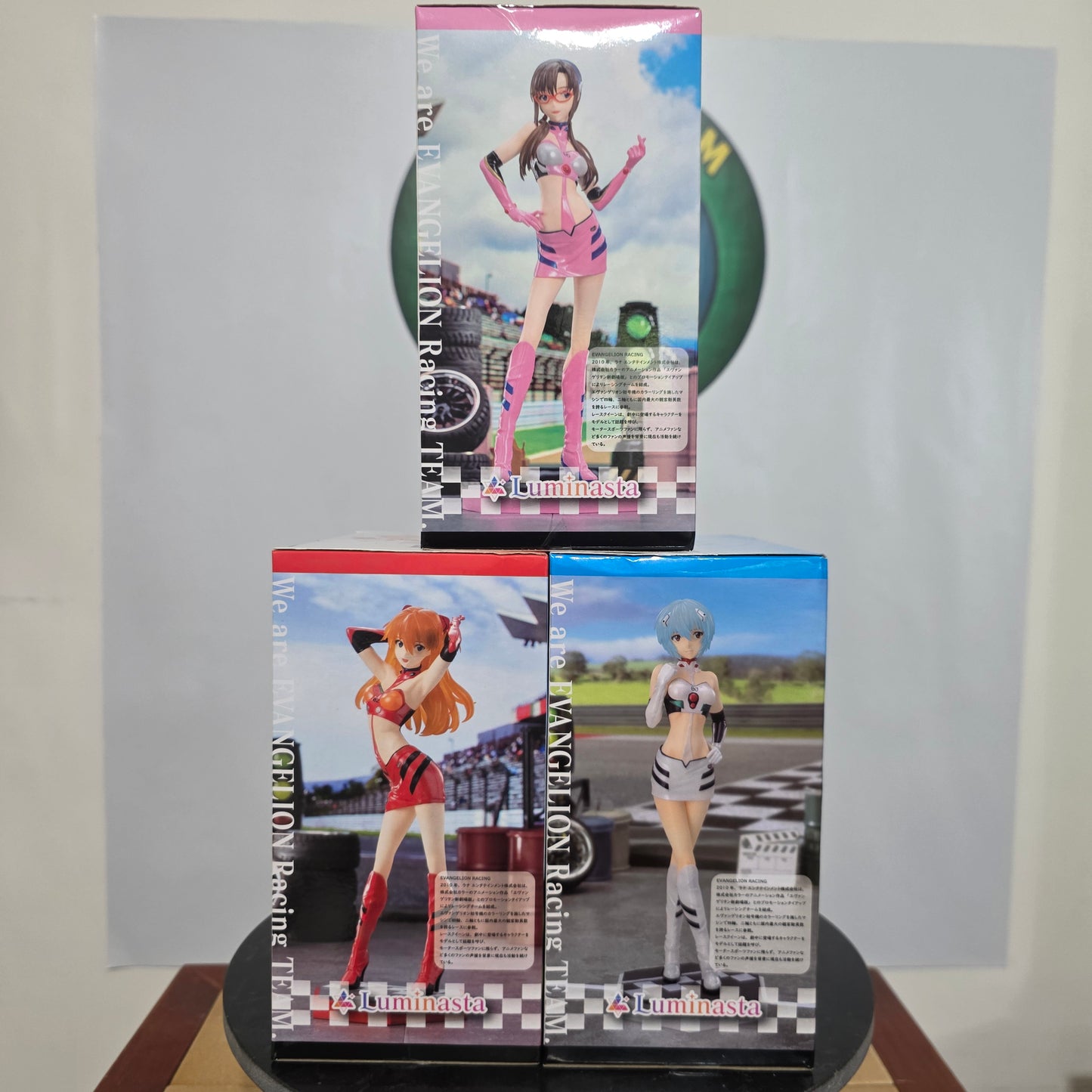 Evangelion Racing Rei Asuka Mari Set - Sega