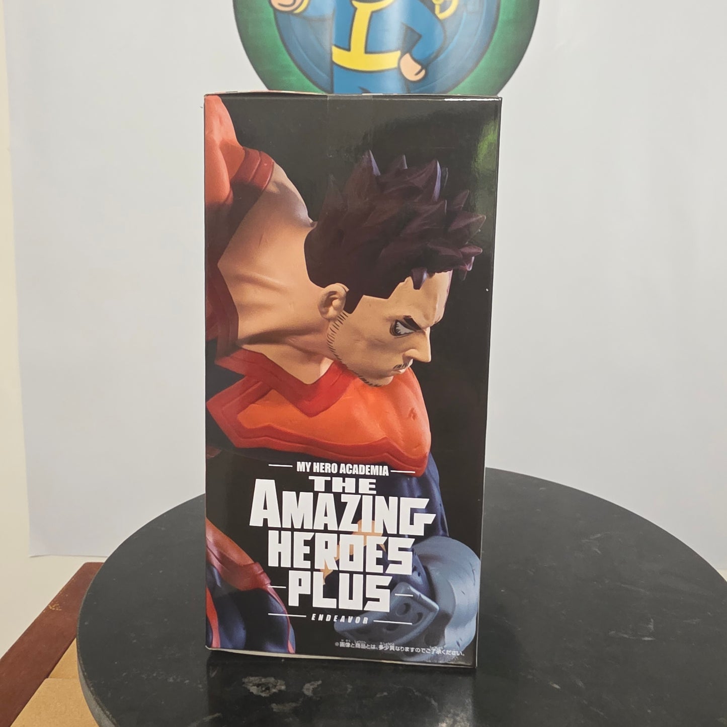 Endeavor II The Amazing Hero Plus My Hero Academia Banpresto Figure Hero No 2