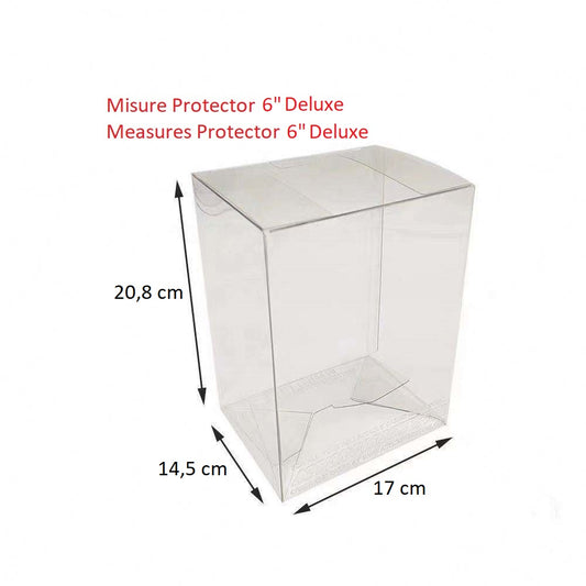 Funko Pop Soft Protector 6" – Custodia Protettiva Trasparente per Funko Pop 6”