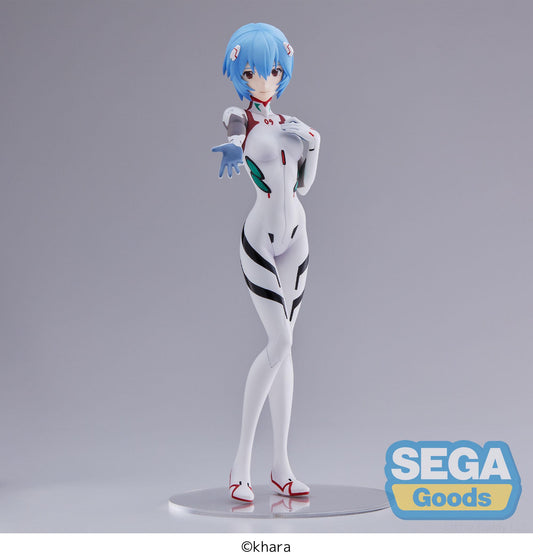 Rei Ayanami Hand Over Momentary White Evangelion Sega Figure