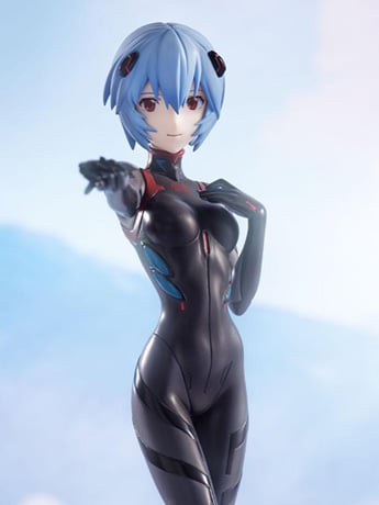 Rei Ayanami Hand Over Black Suit Evangelion Sega Figure