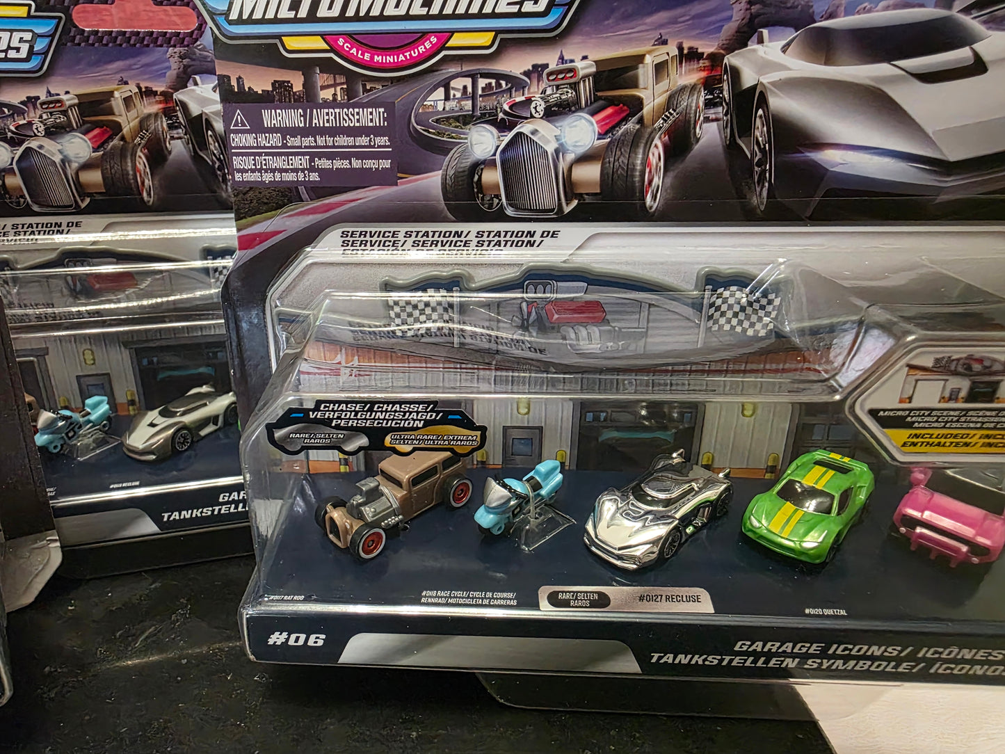 Micro Machines – Garage Icons 6 – Chase (1/5) – Rara Argento / Ultra Rara Oro