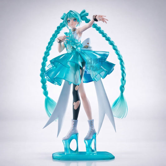 Hatsune Miku Clearluxe Emerald Gem Banpresto Figure Vocaloid