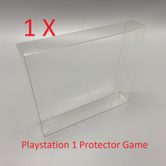 Playstation 1 Soft Protector – Custodia Protettiva Trasparente per Gioco Ps 1 Normale