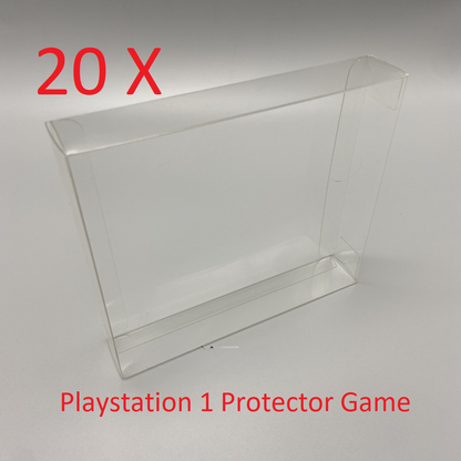 Playstation 1 Soft Protector – Custodia Protettiva Trasparente per Gioco Ps 1 Normale