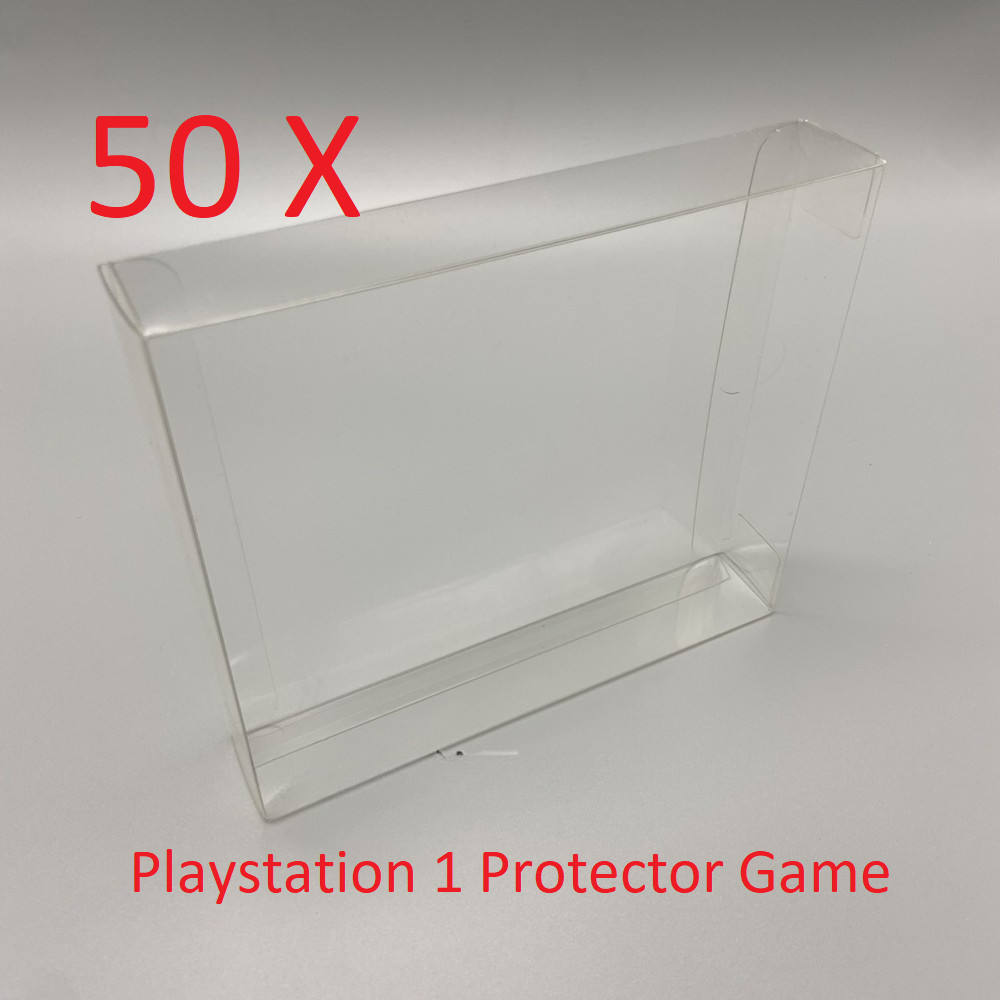Playstation 1 Soft Protector – Custodia Protettiva Trasparente per Gioco Ps 1 Normale