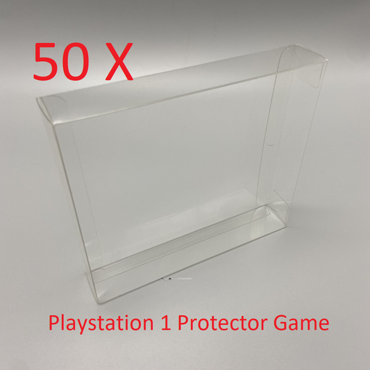 Playstation 1 Soft Protector – Custodia Protettiva Trasparente per Gioco Ps 1 Normale