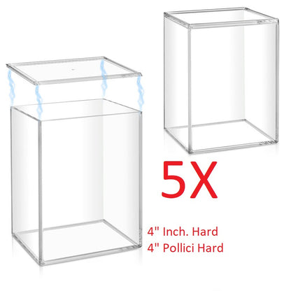 Funko Pop Hard Protector Regular – Custodia Rigida Trasparente per Funko Pop 4” con Chiusura Magnetica