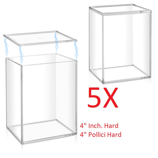 Funko Pop Hard Protector Regular – Custodia Rigida Trasparente per Funko Pop 4” con Chiusura Magnetica