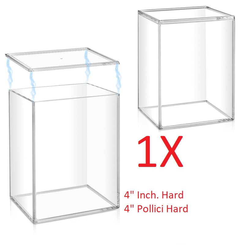 Funko Pop Hard Protector Regular – Custodia Rigida Trasparente per Funko Pop 4” con Chiusura Magnetica