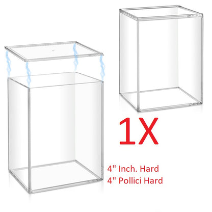 Funko Pop Hard Protector Regular – Custodia Rigida Trasparente per Funko Pop 4” con Chiusura Magnetica