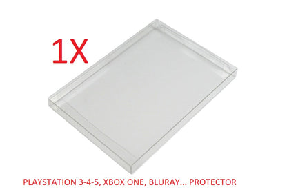 Playstation 3 - 4 - 5 e X-Box One Soft Protector – Custodia Protettiva Trasparente per Videogioco