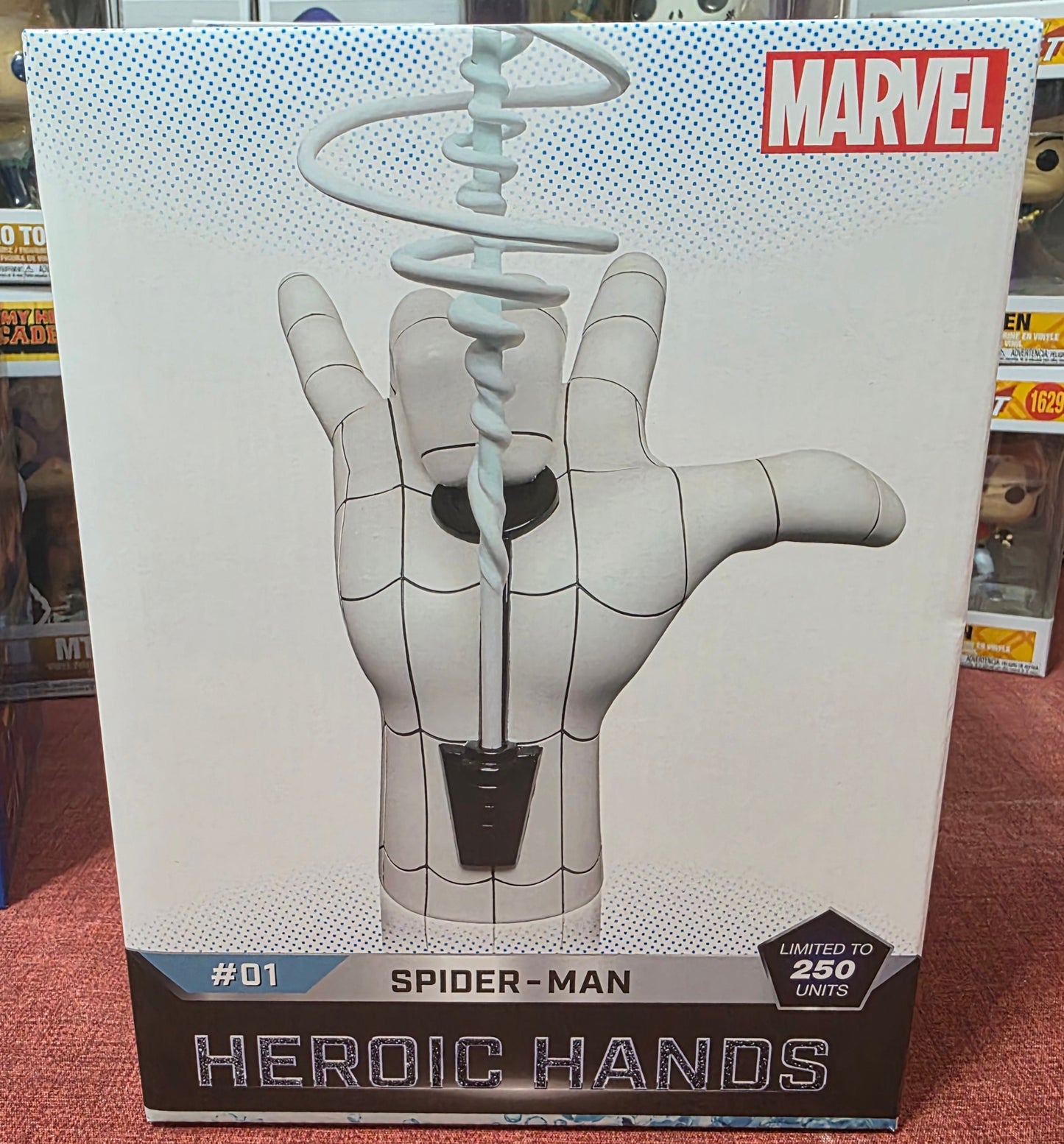 Toy Sapiens – Marvel Heroic Hand Spider-Man (Versione Bianca – Negative Zone – Limitata a 250 unità)