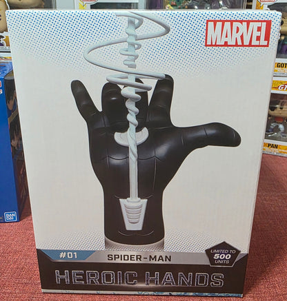 Toy Sapiens – Marvel Heroic Hand Spider-Man (Versione Nera – Limitata a 500 unità)