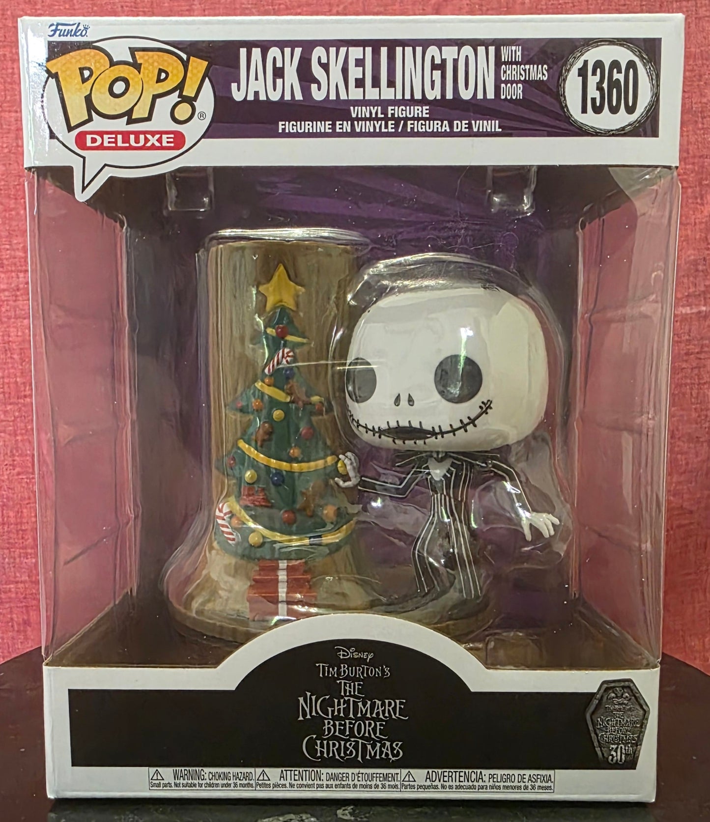Funko Pop Deluxe Jack Skellington with Christmas Door – Nightmare Before Christmas 1360