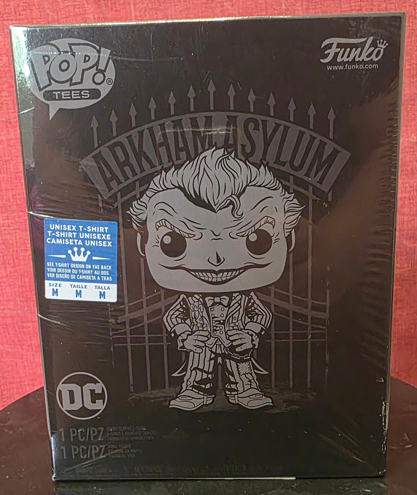 Funko Pop Deluxe Edition + T-Shirt the Joker – DC Comic