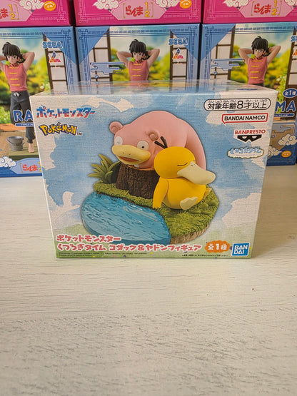 Pokémon Psyduck e Slowpoke – Otonamo Relax Banpresto