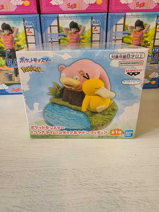 Pokémon Psyduck e Slowpoke – Otonamo Relax Banpresto
