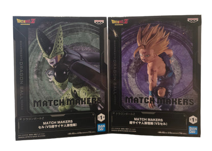 Set 2 Figure Gohan vs Cell – Dragon Ball Match Makers – Banpresto