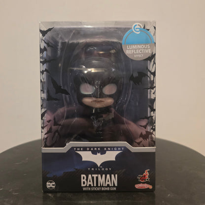 Batman With Sticky Bomb Gun - The Dark Knight Trilogy Hot Toys Cosbaby Warner Bros