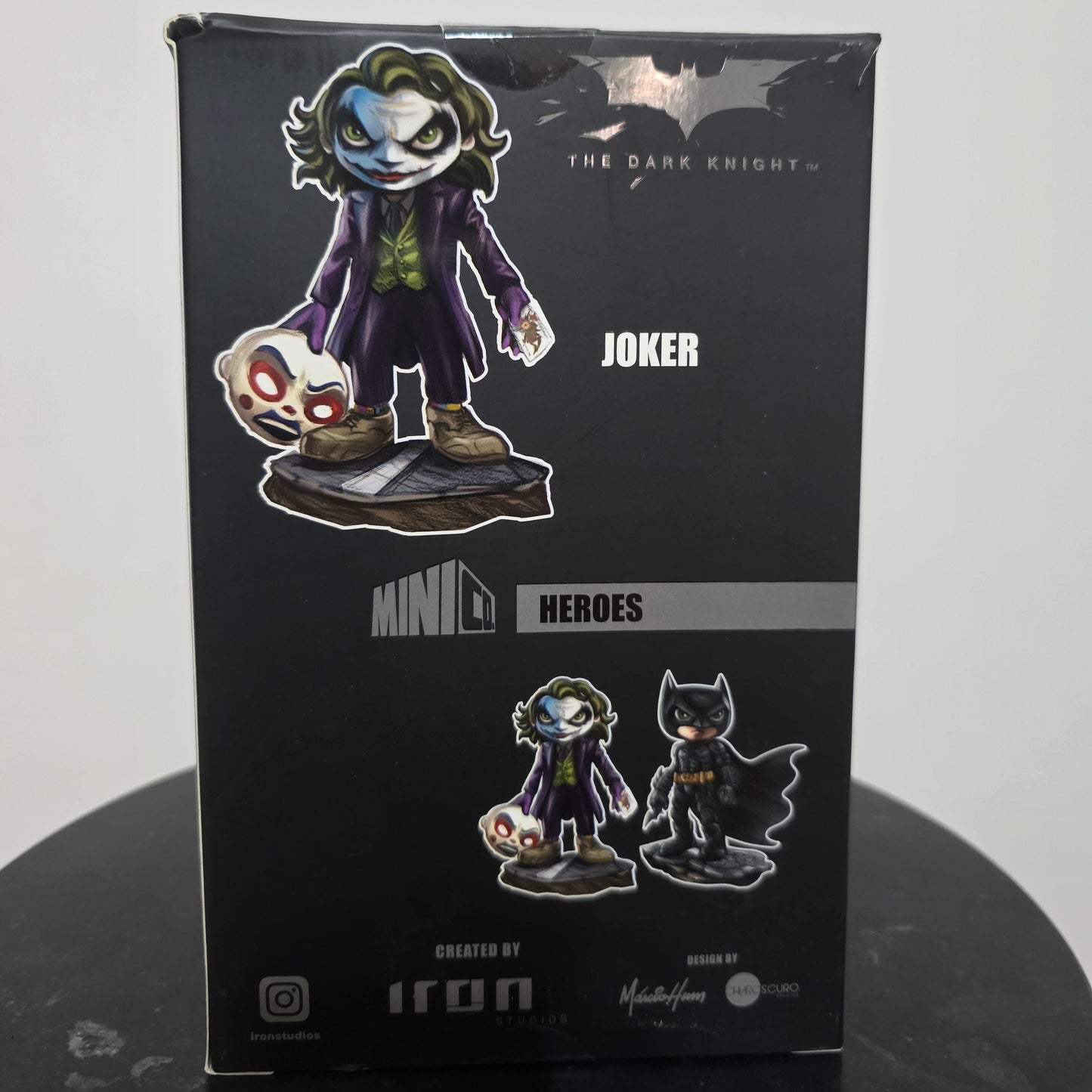 The Joker - Batman Dark Knight Mini Co Heroes Dc Comics (Scatola Danneggiata)