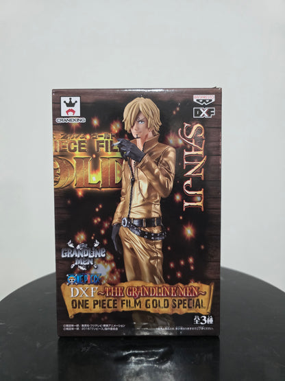 Sanji DXF Grandline Men OnePiece Gold Special Film - Banpresto