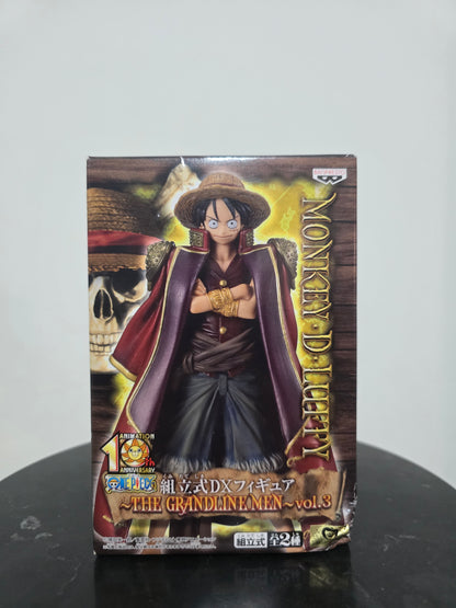 Monkey D. Luffy, DXF Grandline Men Vol. 3, Onepiece, Banpresto 