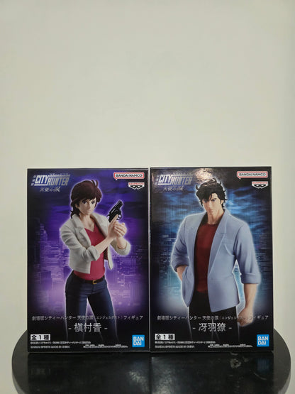 Ryo Saeba and Kaori Makimura – Figure set – City Hunter – Banpresto 