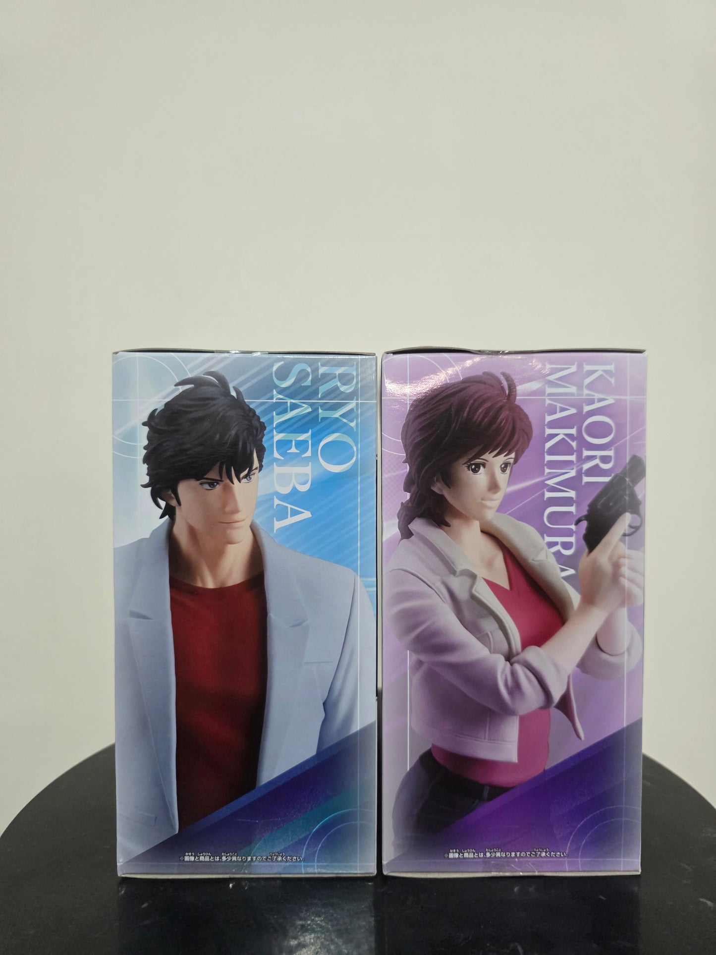 Ryo Saeba and Kaori Makimura – Figure set – City Hunter – Banpresto 