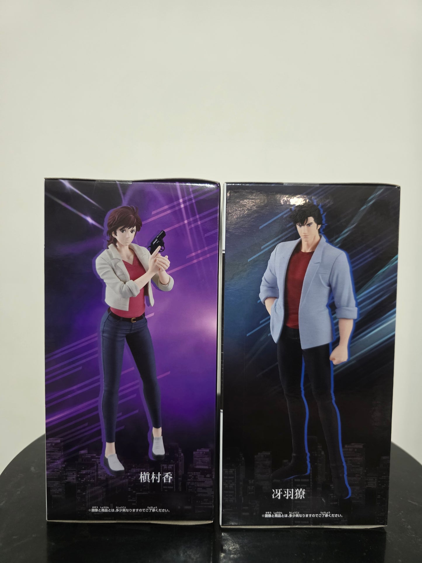 Ryo Saeba and Kaori Makimura – Figure set – City Hunter – Banpresto 