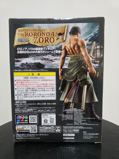Roronoa Zoro Master Stars Piece (Box Damaged) One Piece Banpresto 