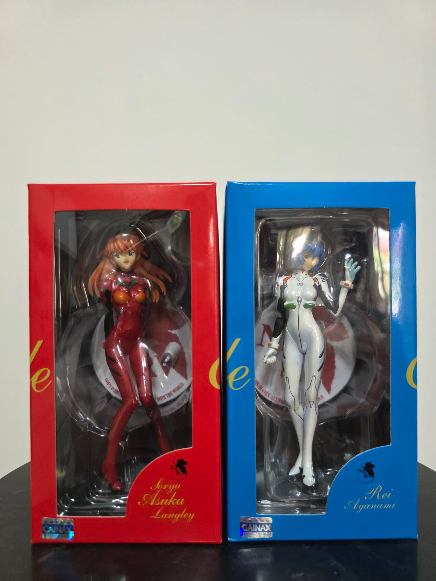 Rei Ayanami e Asuka Soryu Langley Figure Set 13 cm - Neon Genesis Evangelion Yamato