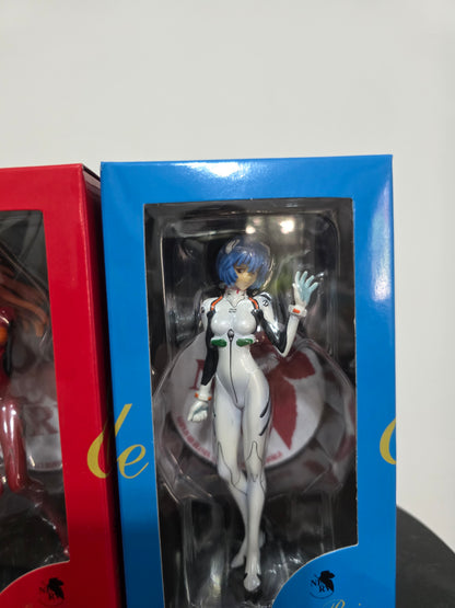 Rei Ayanami e Asuka Soryu Langley Figure Set 13 cm - Neon Genesis Evangelion Yamato