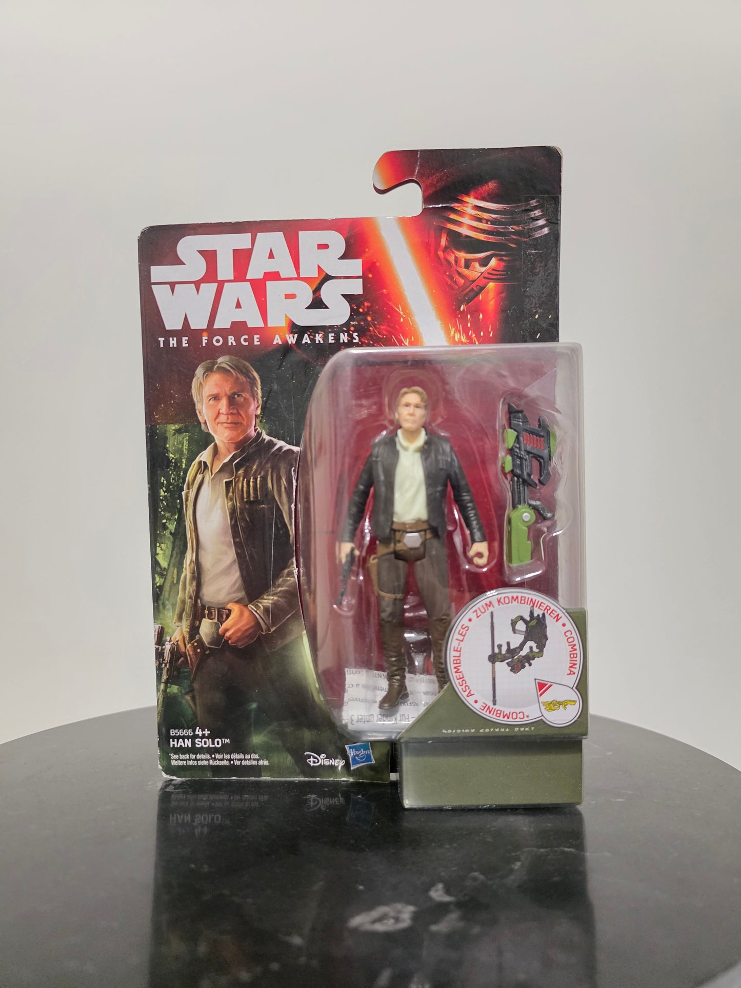 Han Solo Star Wars Il Risveglio della Forza Hasbro Figure (Scatola Danneggiata)