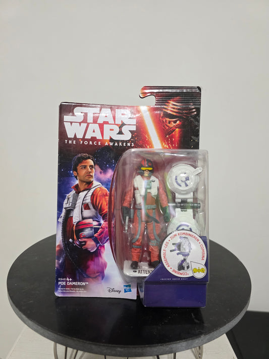 Poe Dameron Star Wars Il Risveglio della Forza Hasbro Figure (Scatola Danneggiata)
