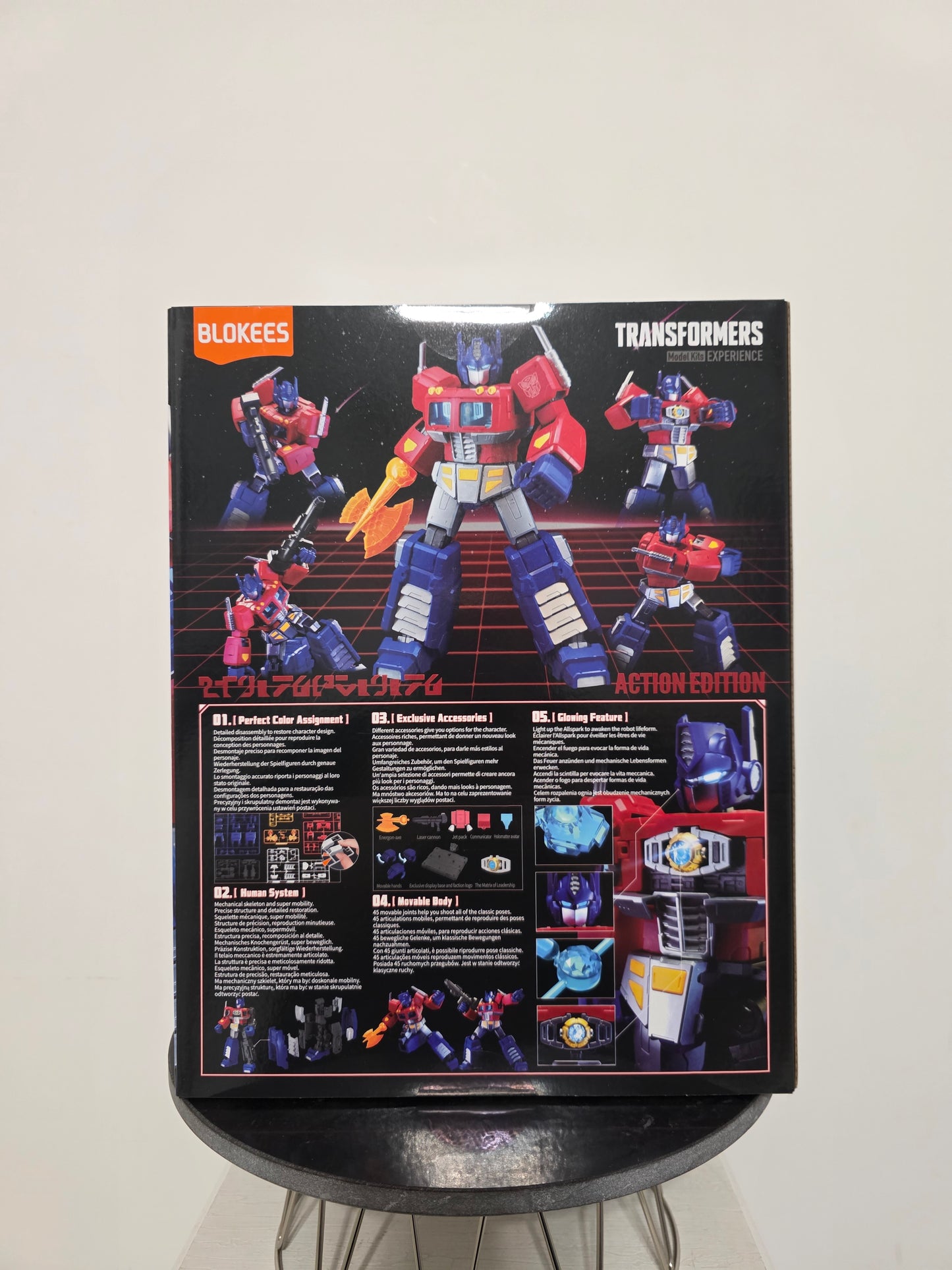 Optimus Prime G1 Transformers Model Kit - Blokees
