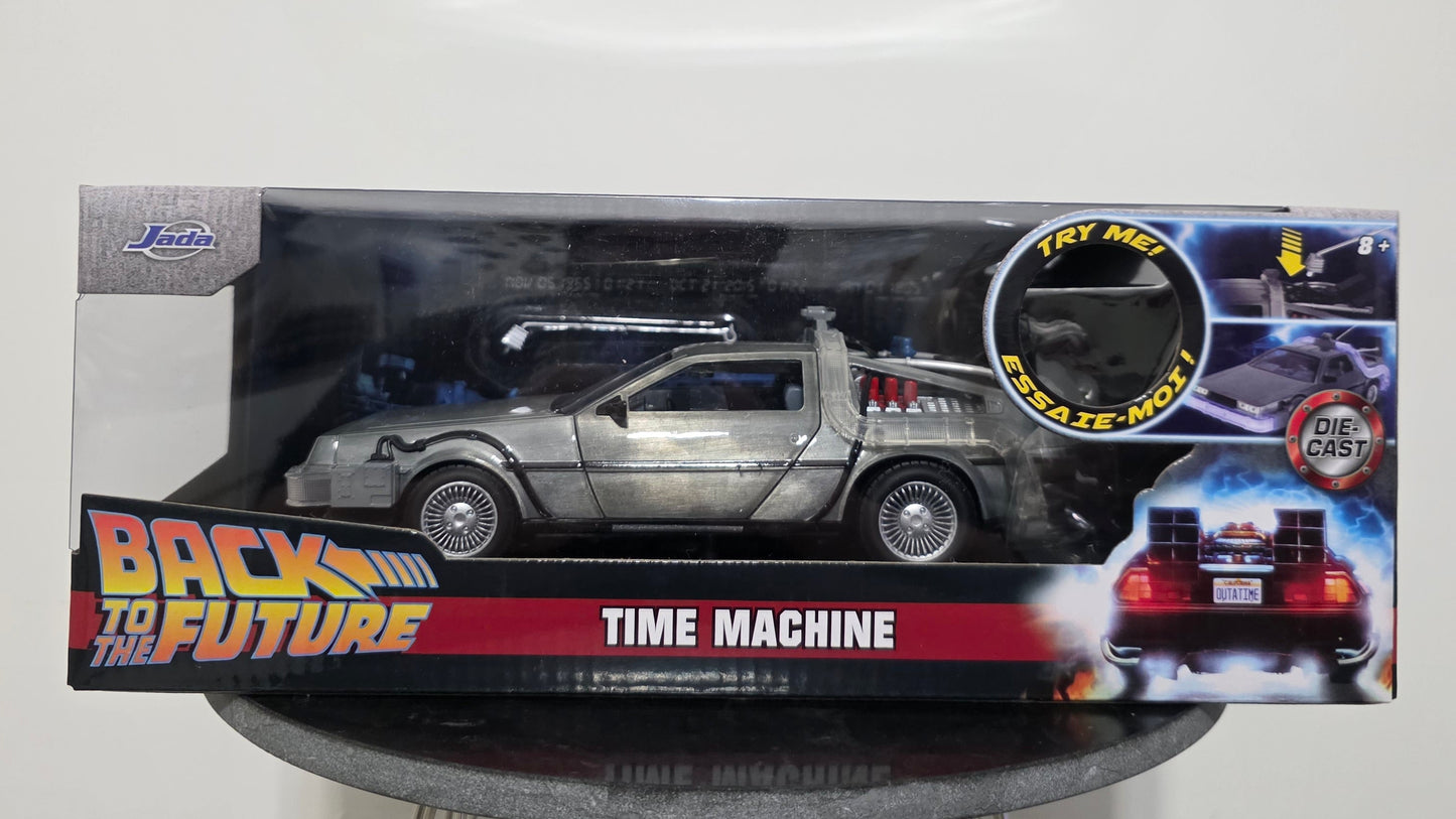Delorean Back to the Future - Hollywood Rides 1:24 Jada Toys