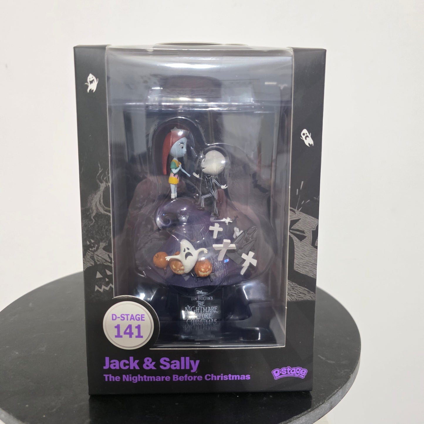 Jack Skellington e Sally D-Stage 141 Disney Nightmare Before Christmas - Beast Kingdom